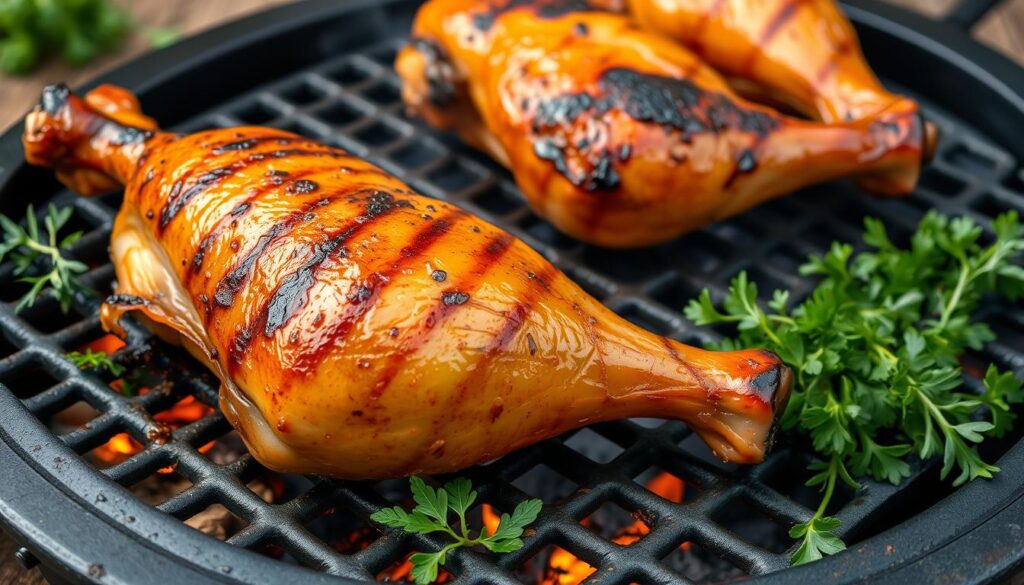 grilled turkey legs