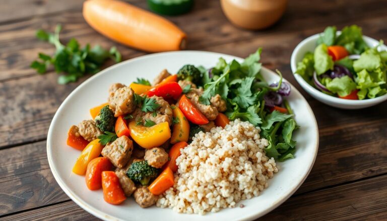 ground turkey dinner