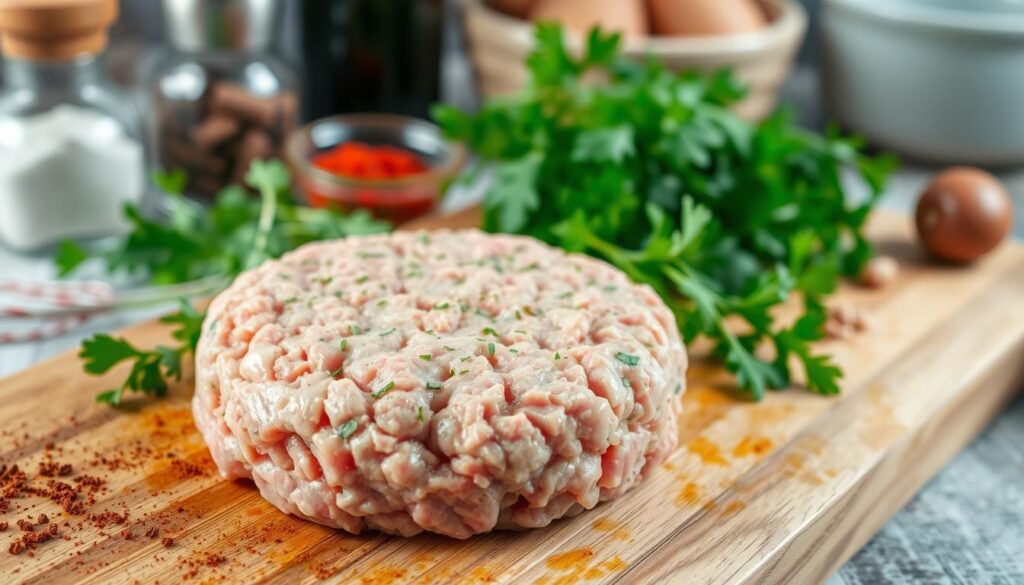 ground turkey patty