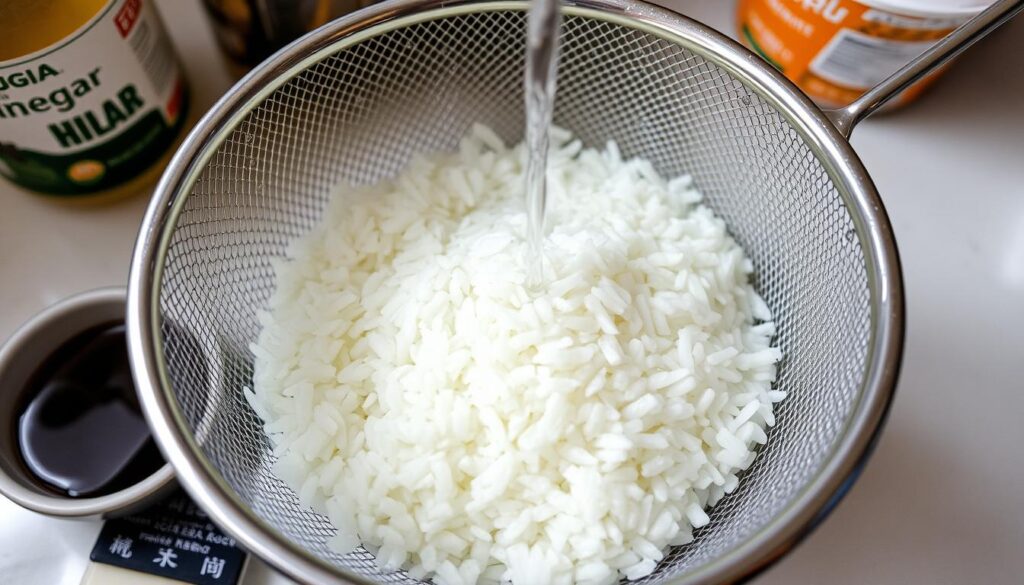 sushi rice preparation