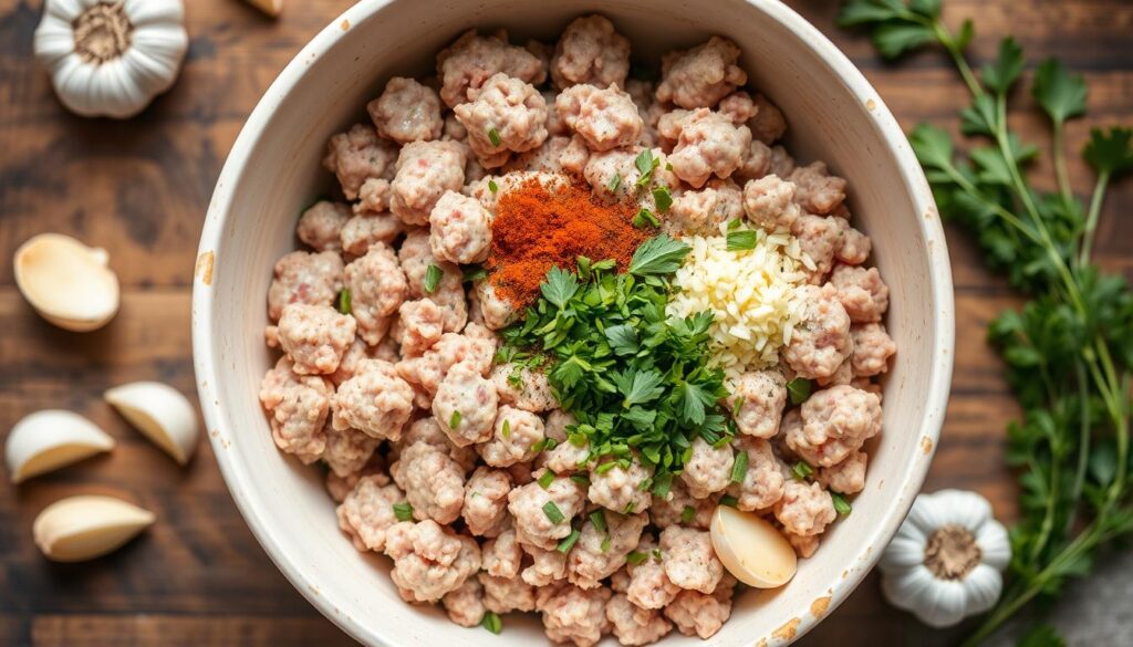 turkey sausage mixture