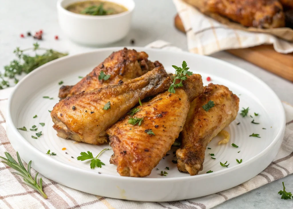 Baked Turkey Wings