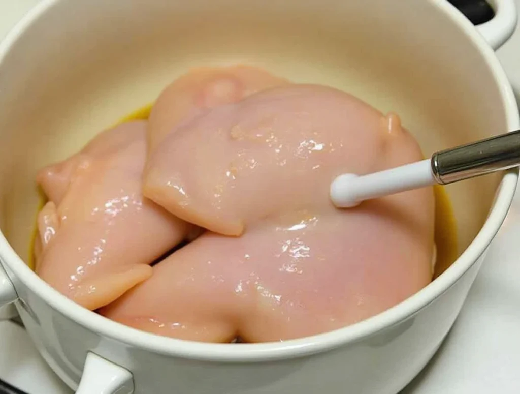 Boil Frozen Chicken