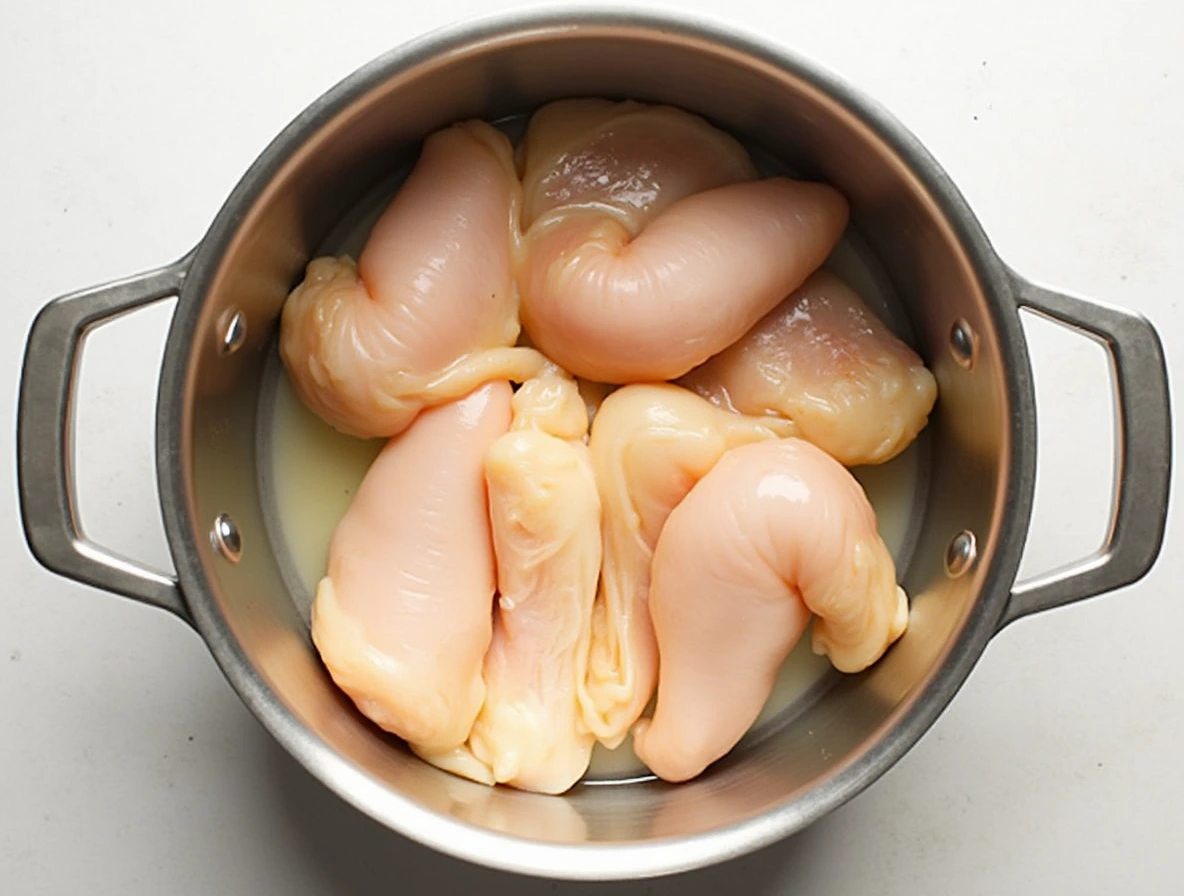 Boil Frozen Chicken