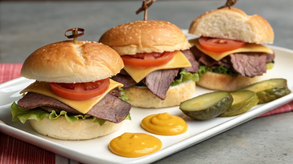 Roast Beef Sliders