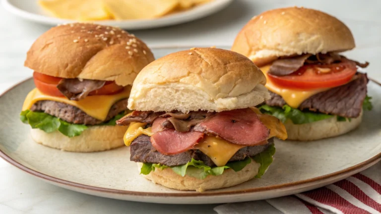 Roast Beef Sliders